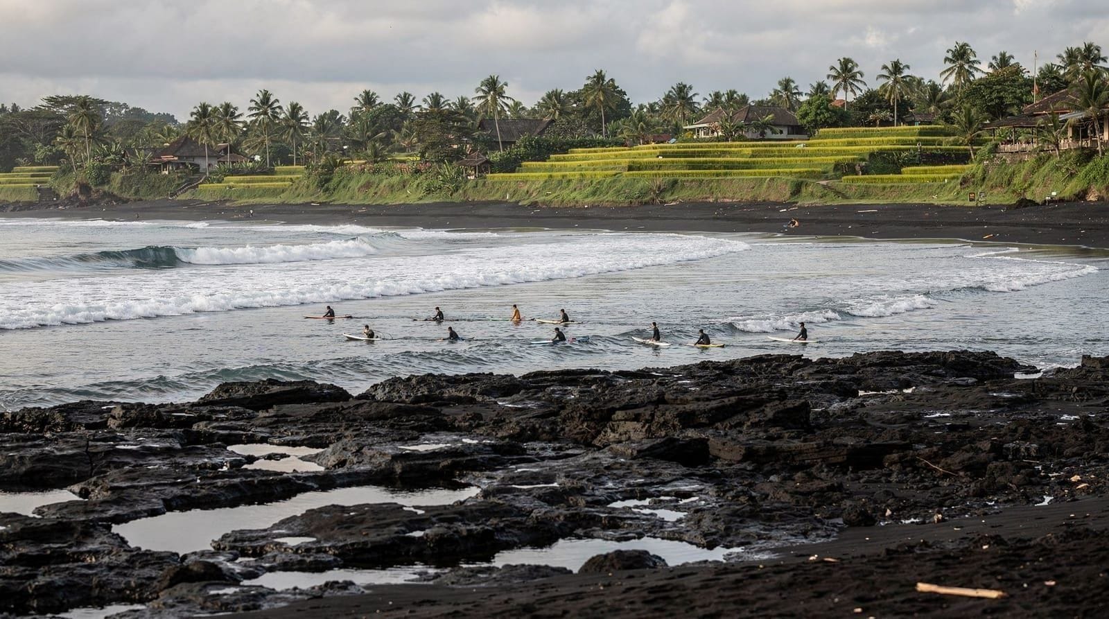 Canggu — surf, rice fields and beach cafes