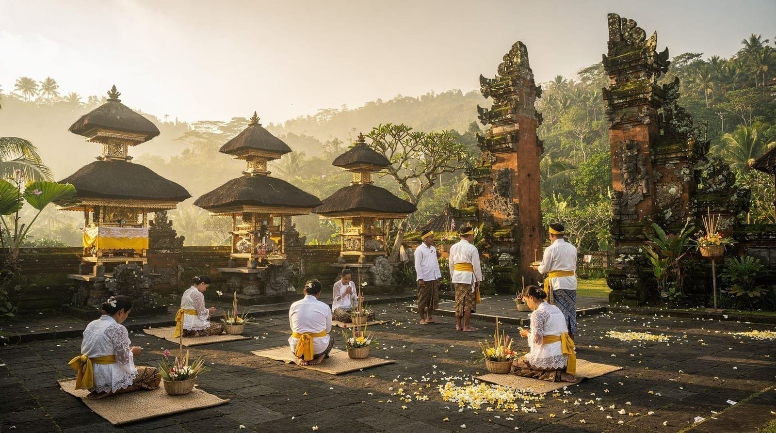 Temple etiquette: sarongs, offerings and what to avoid